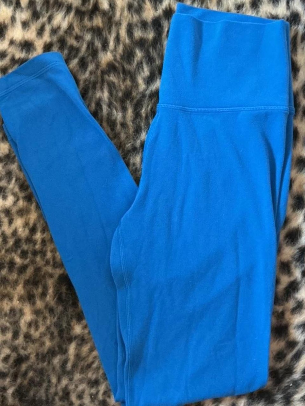 blue TNA leggings